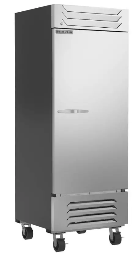 Beverage Air SR1HC-1S 30 W Solid Door Reach-in Refrigerator