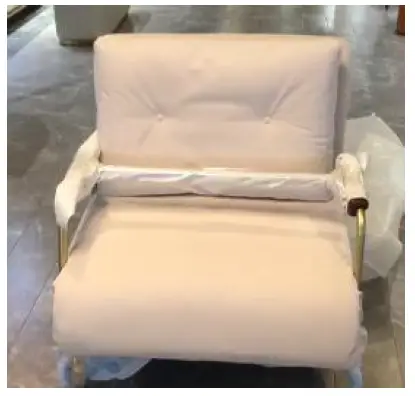 JASIWAY J-P2119K-BE Beige Faux Leather 78.7x32.3x13.4 inch Sofa Bed-4JASIWAY J-P2119K-BE Beige Faux Leather 78.7x32.3x13.4 inch Sofa Bed-4