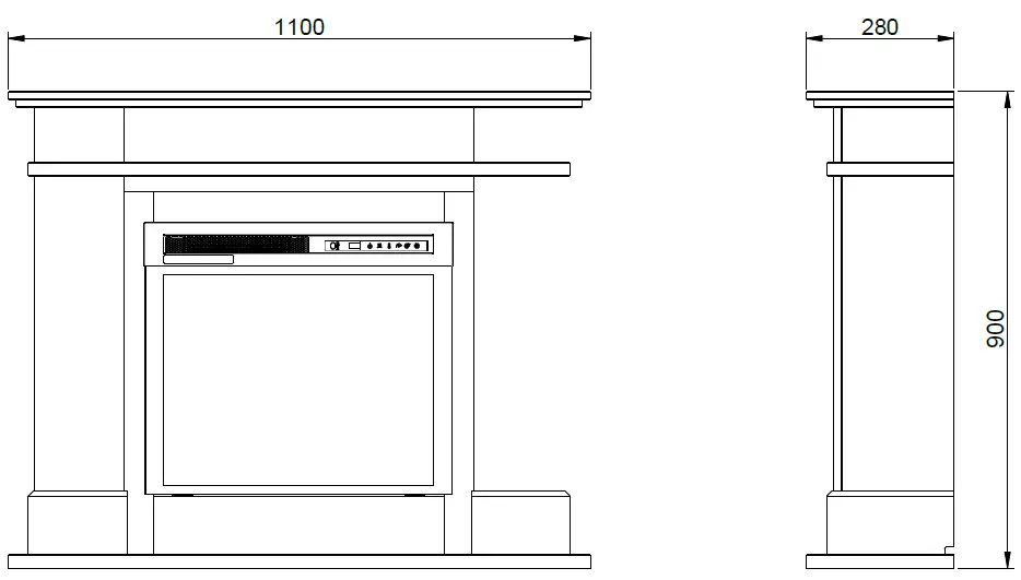 Dimplex-RAL15-AU-Rail-1-5kW-Electric-Fireplace-1