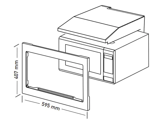 Panasonic-NN-CF770M-Microwave-Oven-Trim-Kit-FIG-1