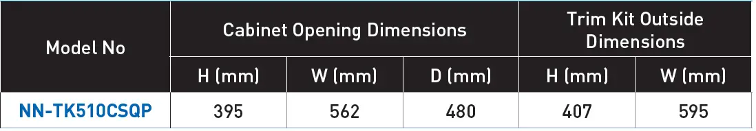 Panasonic-NN-CF770M-Microwave-Oven-Trim-Kit-FIG-3