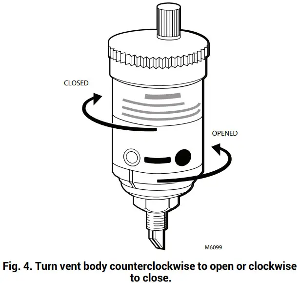 resideo EA79 Braukmann Industrial Air Vent -counterclockwise