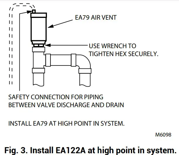 resideo EA79 Braukmann Industrial Air Vent -high point