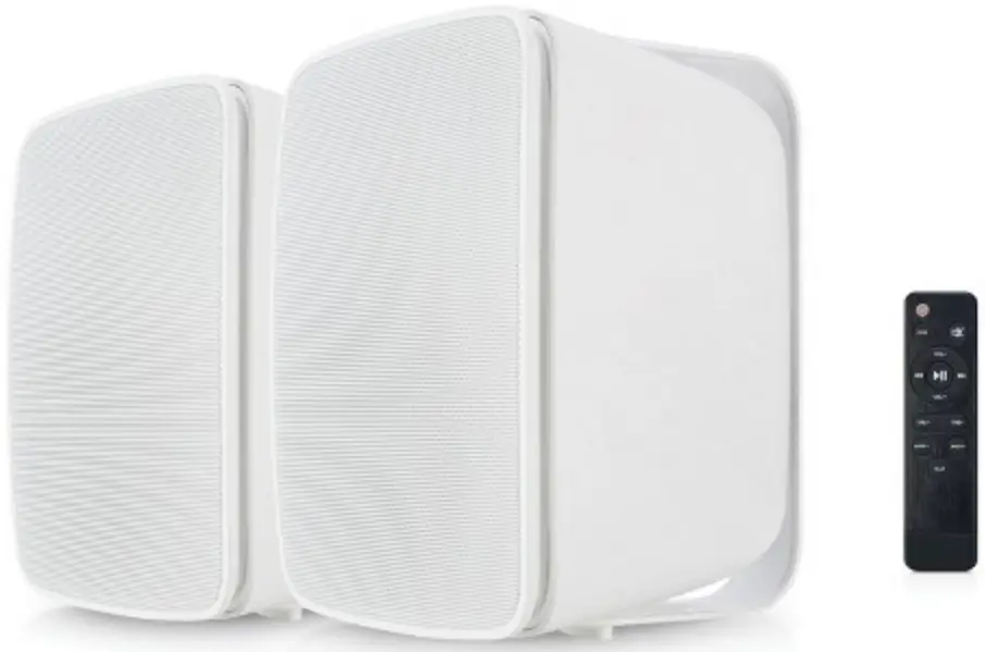 SOUND PRO SPS-1000 Dual Bluetooth Indoor-Outdoor Loud Speakers