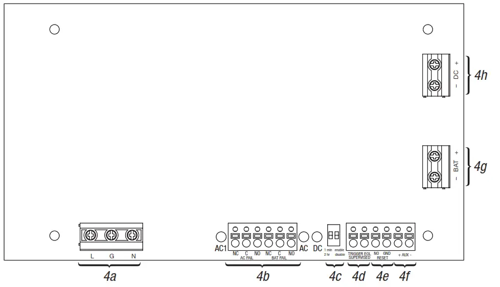 Altronix eFlow104NA8 Series Dual Output Access Power Controllers - Fig. 4