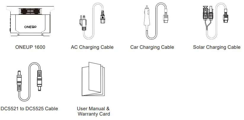 ONEUP E310819 Ecoflow 1600Wh Power Station - Figure 13