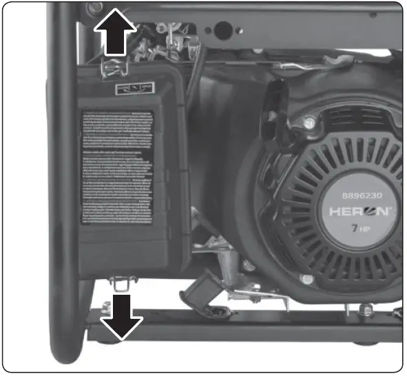 HERON 8896230 Inverter Generator 08