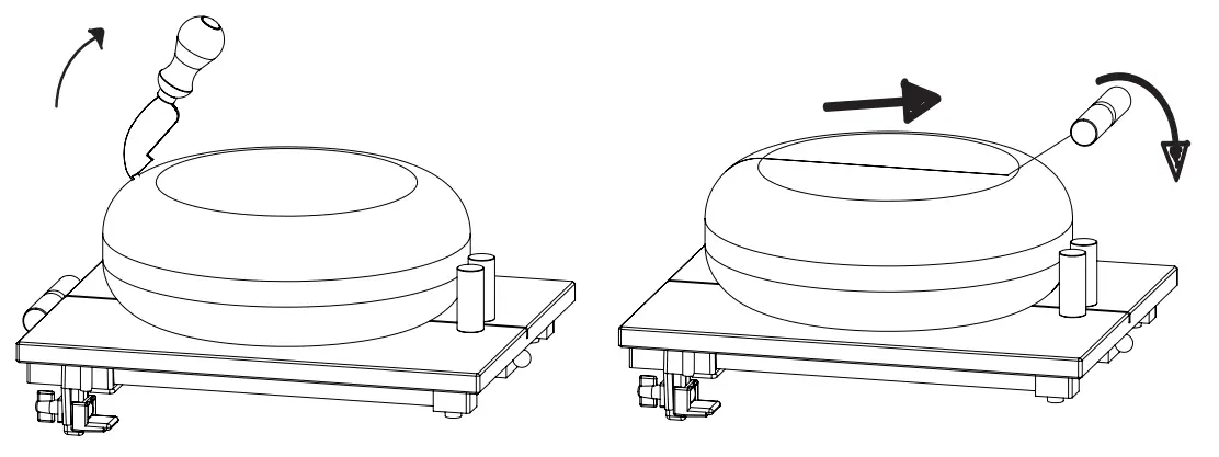 BOSKA 550500 Cheese-O-Matic Plastic Counter Hooks - Fig 6