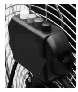 Goldair GCHV200 45cm High Velocity Pedestal Fan-fig2