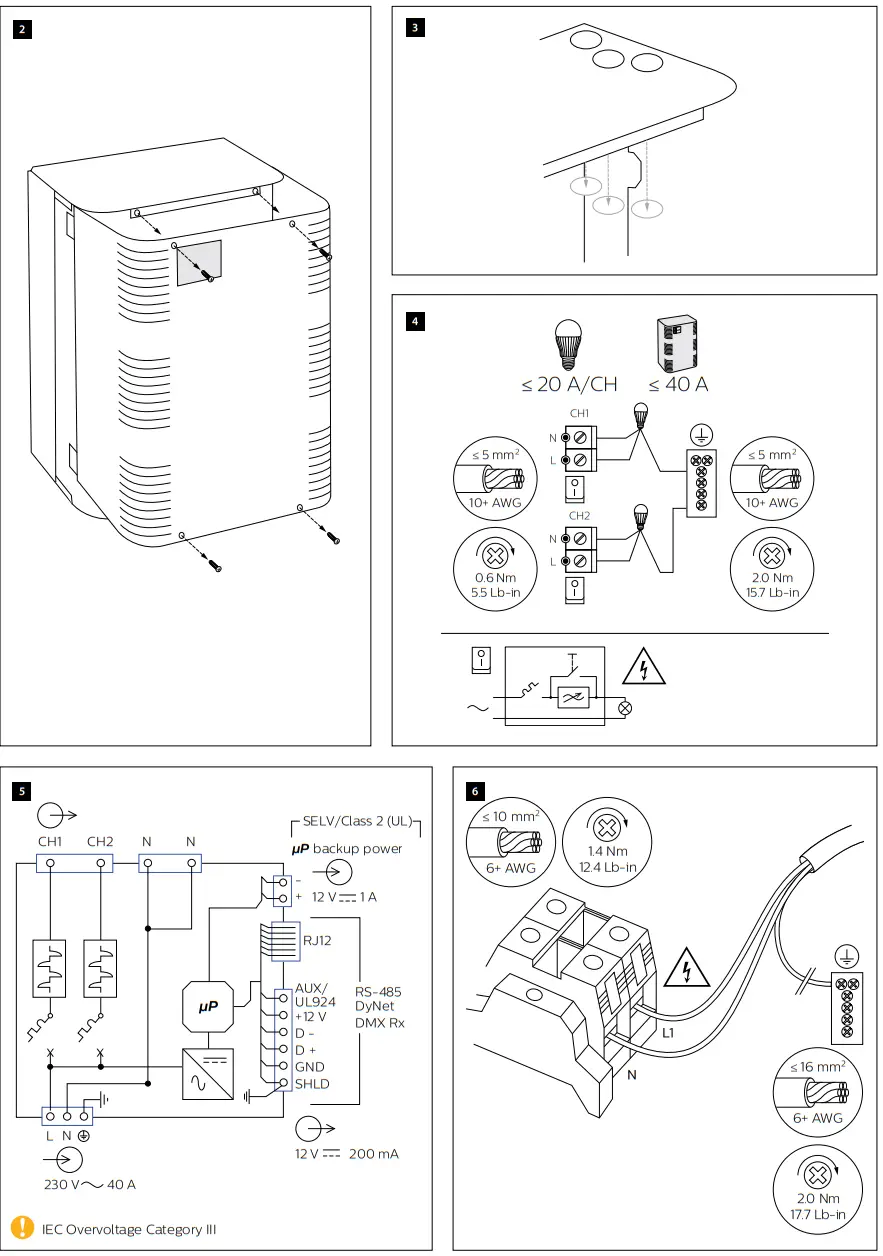 PHILIPS DLE220 Leading Edge Dimmer Controller - fig 1