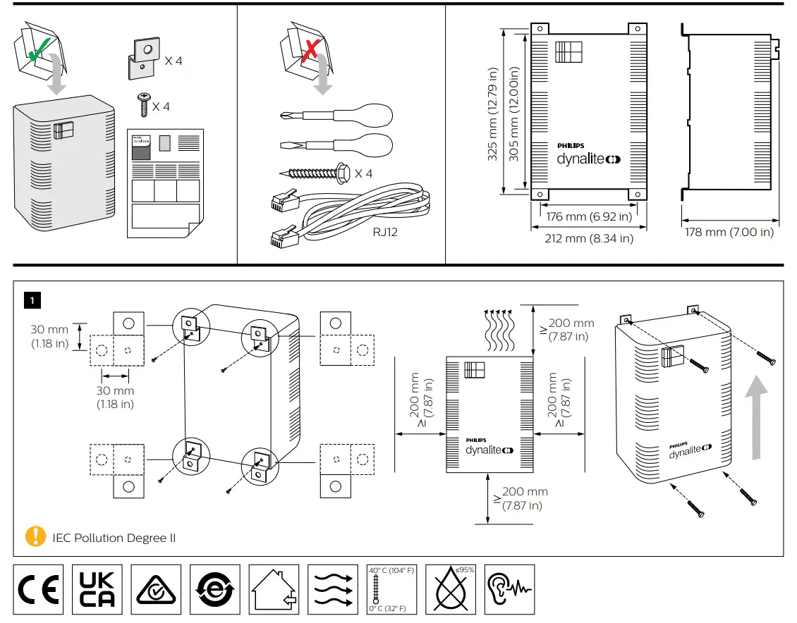 PHILIPS DLE220 Leading Edge Dimmer Controller - fig