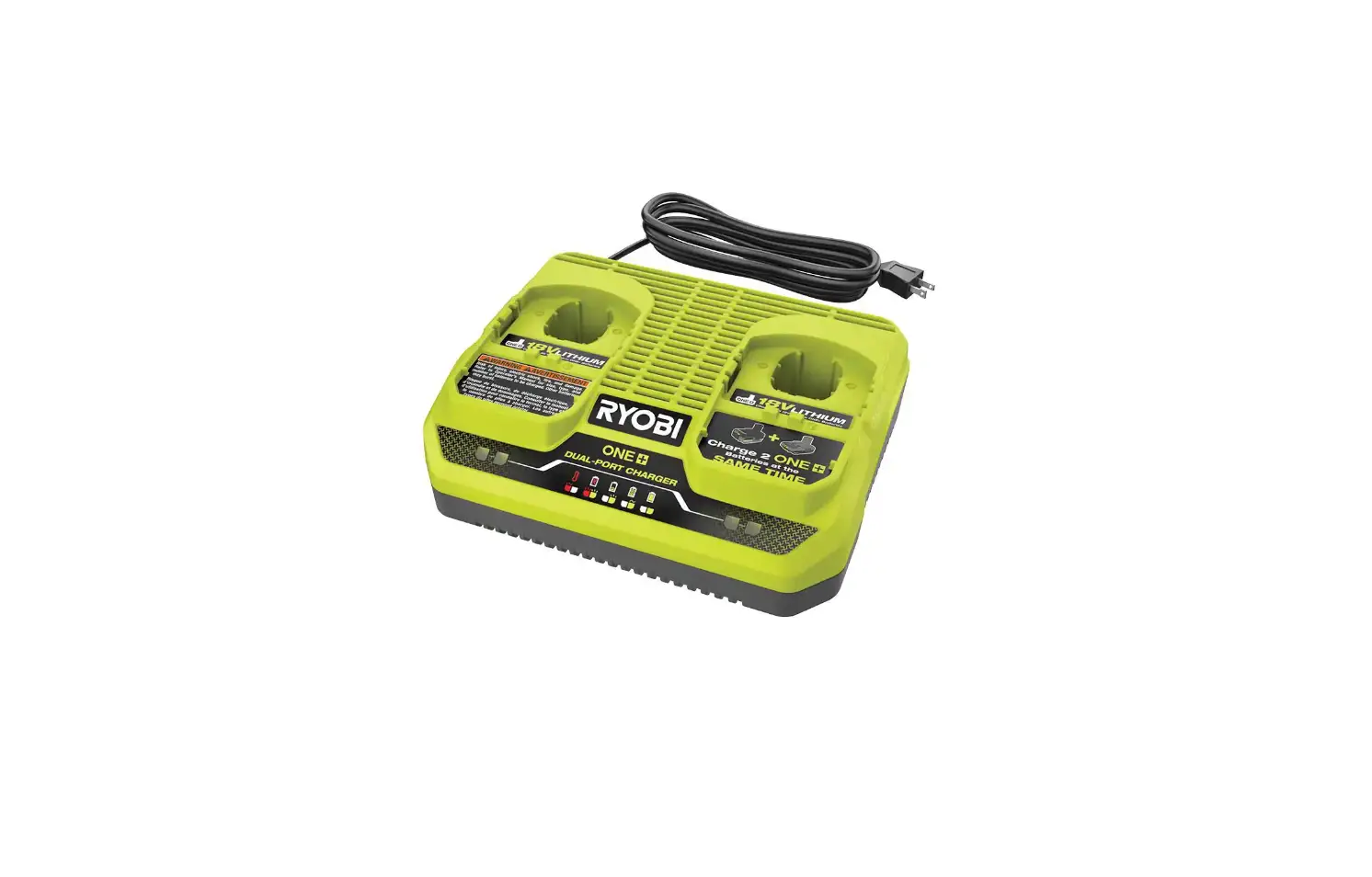 Ryobi Pcg005 Dual Port Parallel Battery Charger User Manual