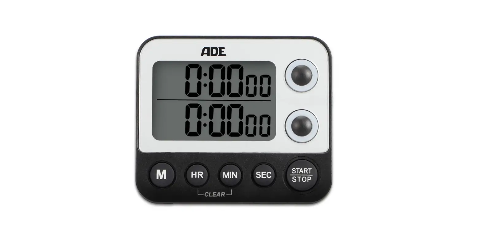 Ade Td2100-1 Digital Dual Kitchen Timer User Manual