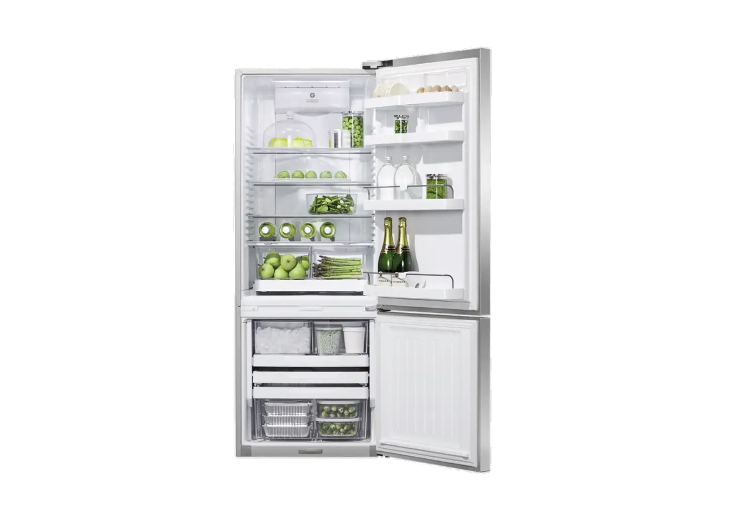 Fisher Paykel Rf381tlpw6 Freestanding Refrigerator Freezer, 63.5cm, 380l User Guide