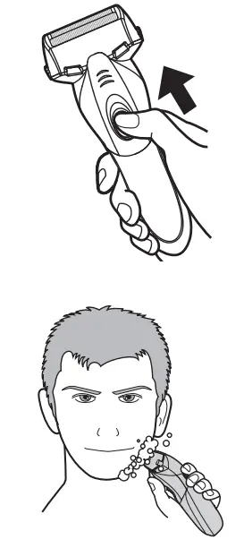 Panasonic ES-SL10 Household Battery Operated Shaver fig 10