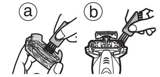 Panasonic ES-SL10 Household Battery Operated Shaver fig 6