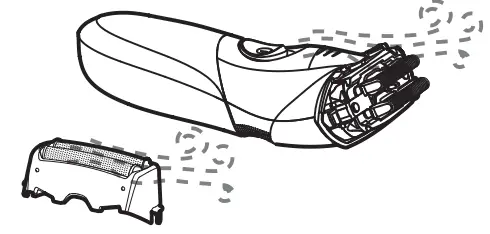 Panasonic ES-SL10 Household Battery Operated Shaver fig 7