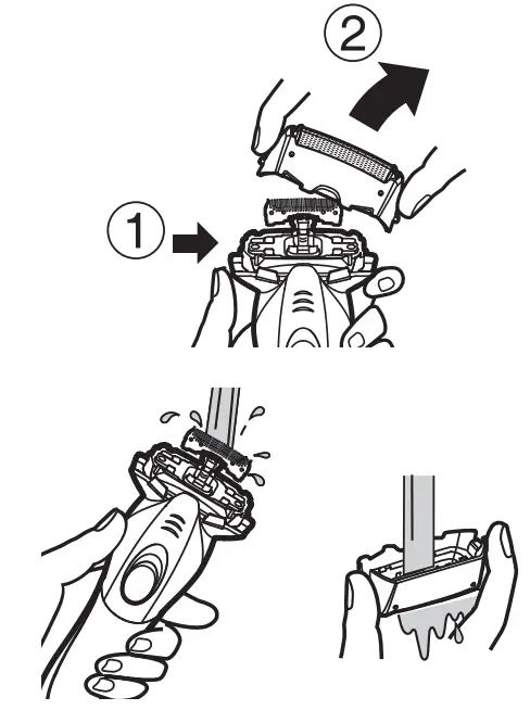 Panasonic ES-SL10 Household Battery Operated Shaver fig 8