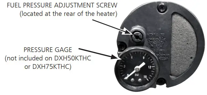DEWALT DXH Series Kerosene Forced Aid Heater - Figure 1