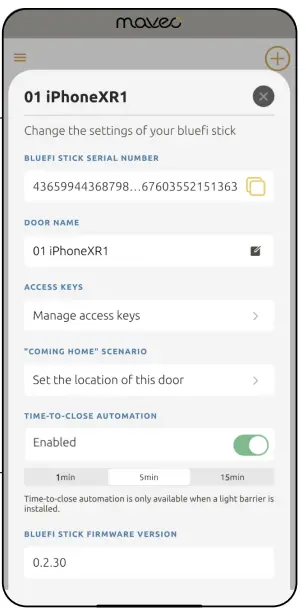 MAVEO Marantec BlueFi Stick - fig 10
