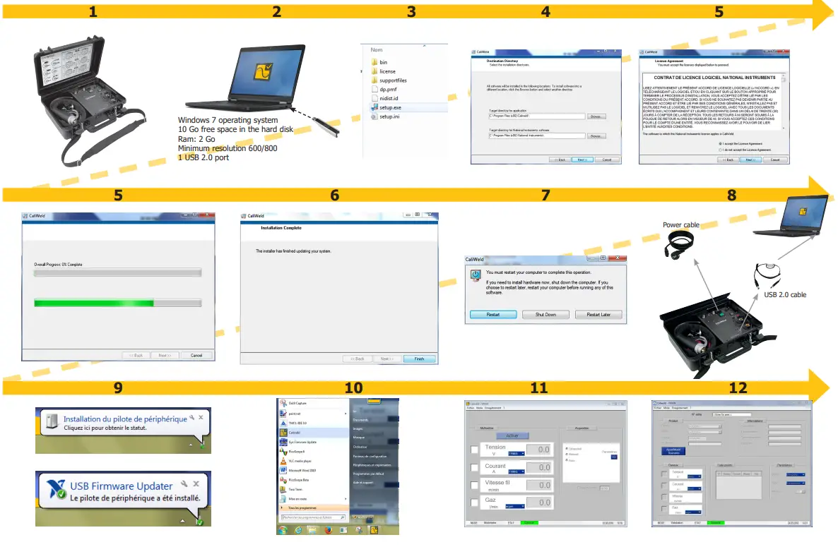 GYS EN1090 Validation Case Caliweld - QUICK START PROCEDURE