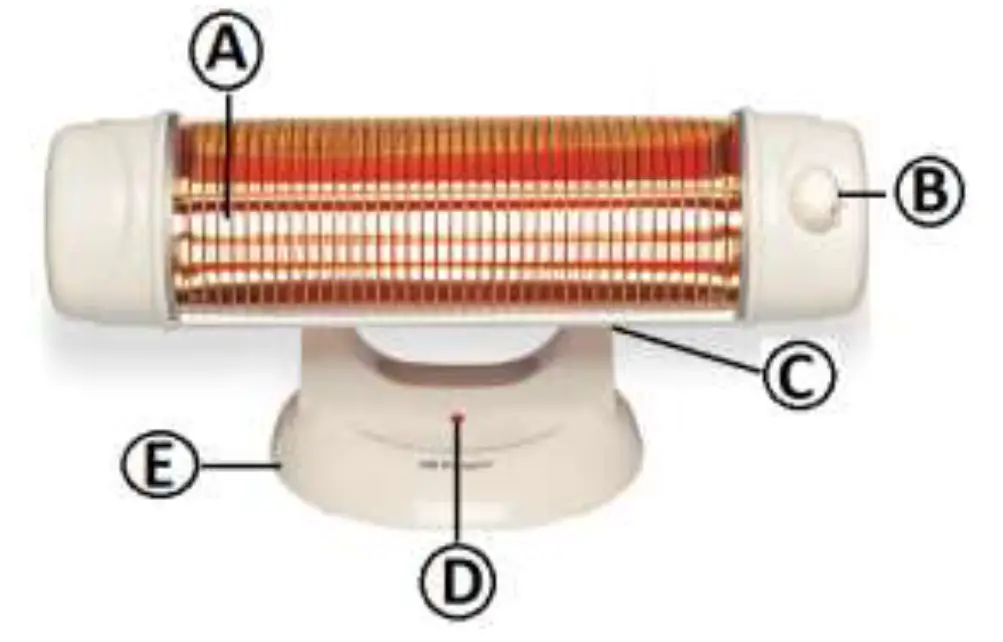 Orbegozo BP 5003 A Radiant Heaters 1