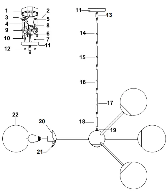 TREND-TP20006-Antique-Chandelier-FIG-1