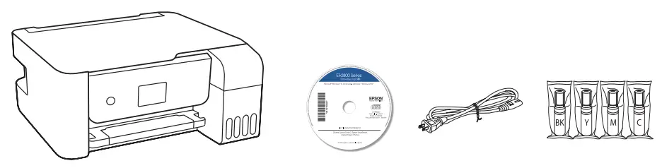 EPSON ET-2800, ET-2803 EcoTank Wireless Color Printer - fig 1