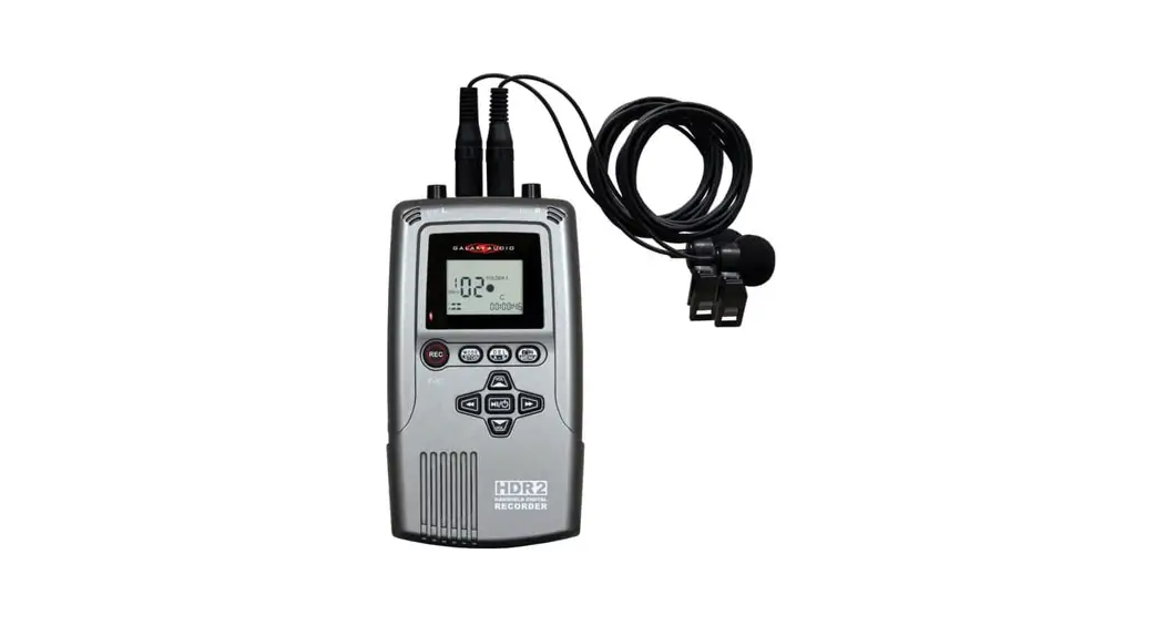 Galaxy Audio Hdr2 Handheld Digital Recorder Instruction Manual Galaxy Audio Hdr2 Handheld Digital Recorder Instruction Manual