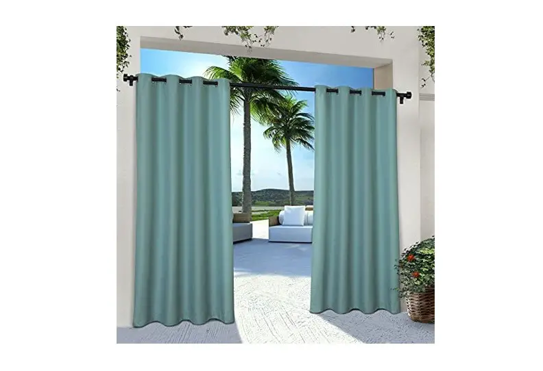 Exclusive Home Ya013547dseha1 Cabana White Solid Light Filtering Grommet Top User Guide