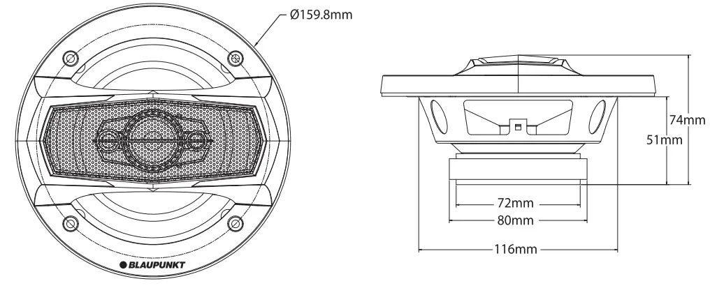 BLAUPUNKT BGx 4504 Powered Speaker-fig4