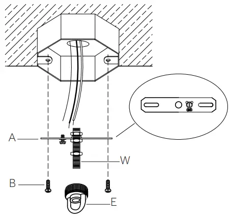 BARTOW 479821 Antique Silver Industrial Dome Pendant Light - fig 10