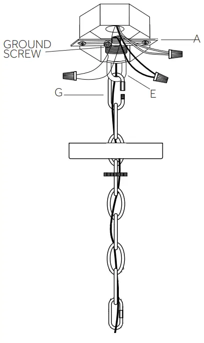 BARTOW 479821 Antique Silver Industrial Dome Pendant Light - fig 12