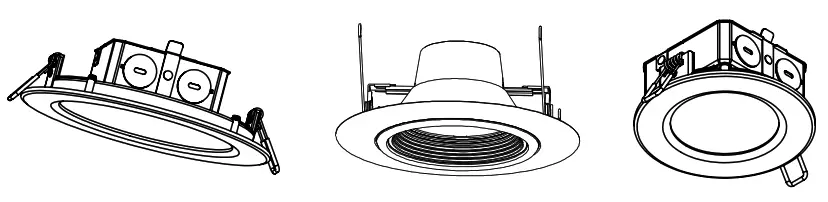 UTILITECH 5041633 3 in 1 Recessed Downlight - fig 1