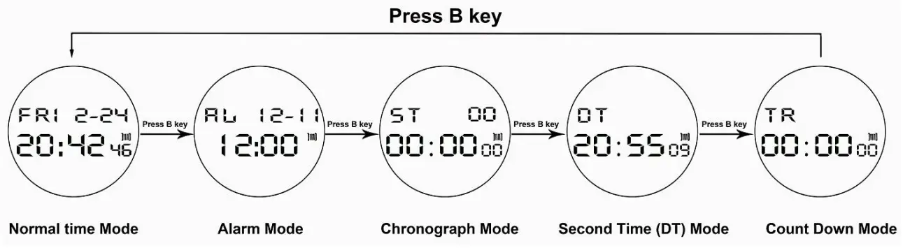 SKMEI 1206 Pradise Watch - fig 2