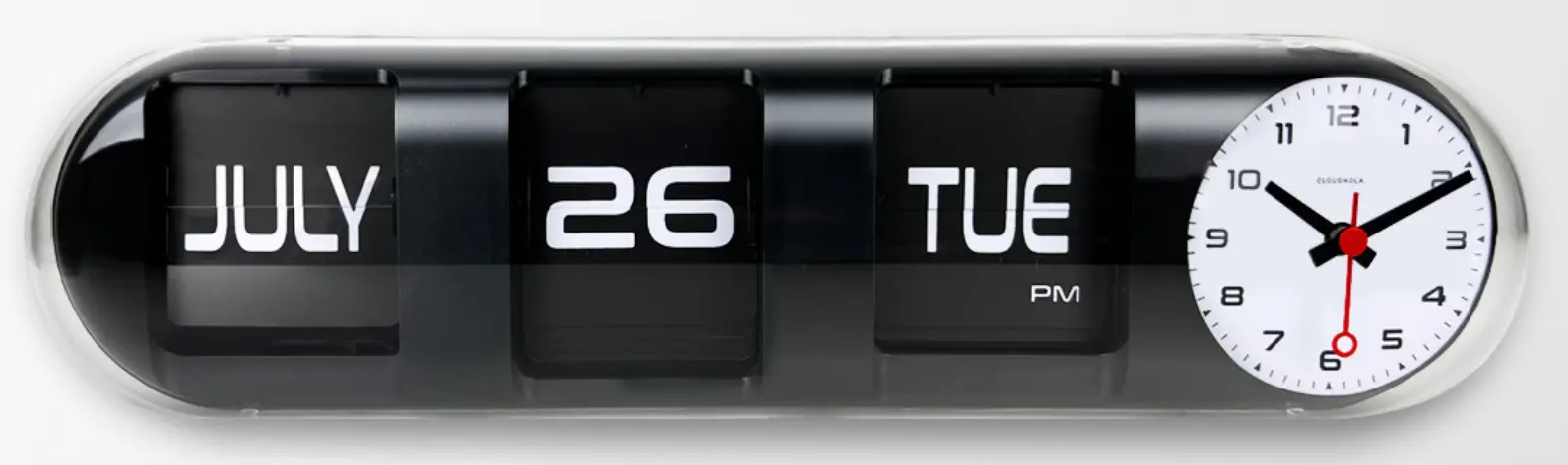 CLOUDNOLA 0187 Functional Art Clock