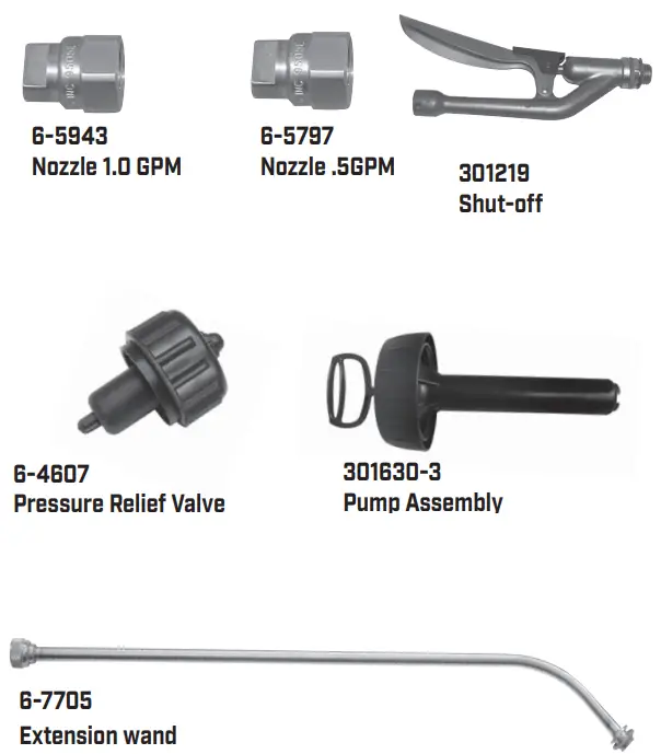 CHAPIN 22049XP 3 Gallon Xtreme Industrial Concrete Open Head Poly Tank Sprayer - Fig 1