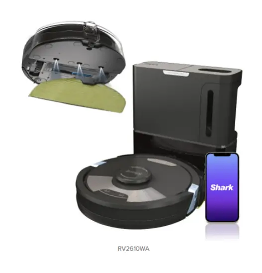 Shark RV2600WA Series AI Ultra 2-in-1 Robot Self-Empty XL
