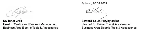 HILTI TE 1000 AVR Jack Hammer - Signeture 1