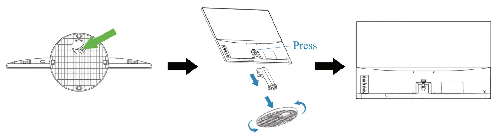 Setting The Monitor On The Wall