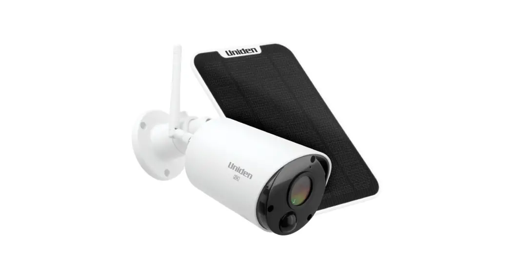 Uniden App Cam Solo 2k Bullet Kit With Sps-02 Solar Panel User Guide