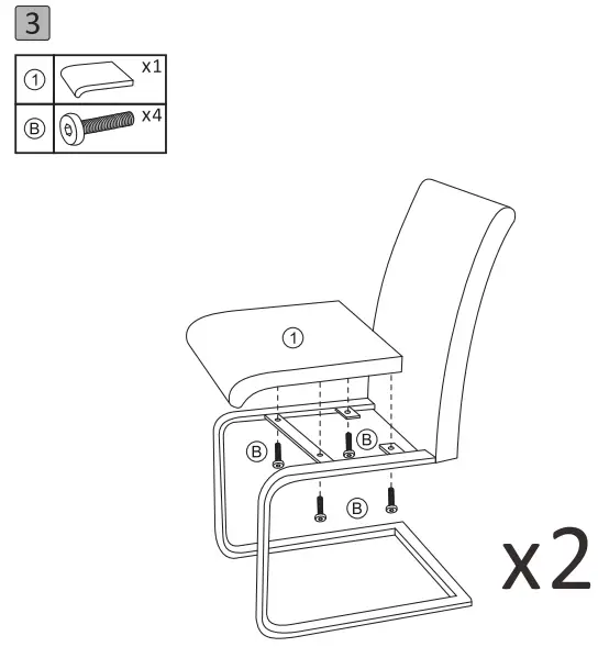 Yaheetech 612509 2pcs Dining Chairs - FIG 5