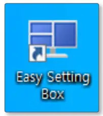 SAMSUNG Easy Setting Box Screen Splitting Application - Box