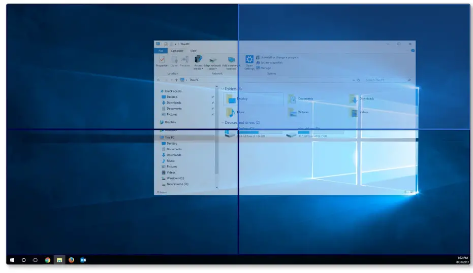 SAMSUNG Easy Setting Box Screen Splitting Application - app1