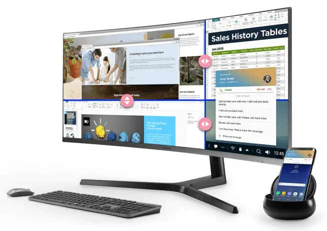 SAMSUNG Easy Setting Box Screen Splitting Application