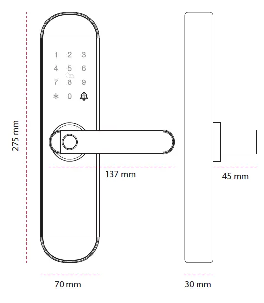 PNi-SafeHome-PTY500BL-Smart-Lock-FIG-3
