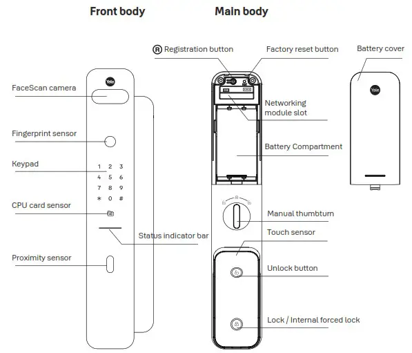Yale Luna Pro Smart Lock and Safe Box Shop - Product Introduction