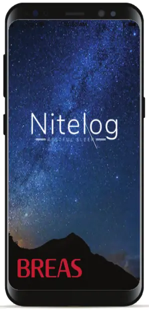 BREAS Nitelog App On Android Mobile Devices