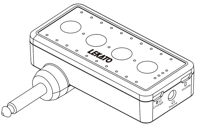 LEKATO PA 1 Headphone Mini Amplifier Speakers Combo - Cover