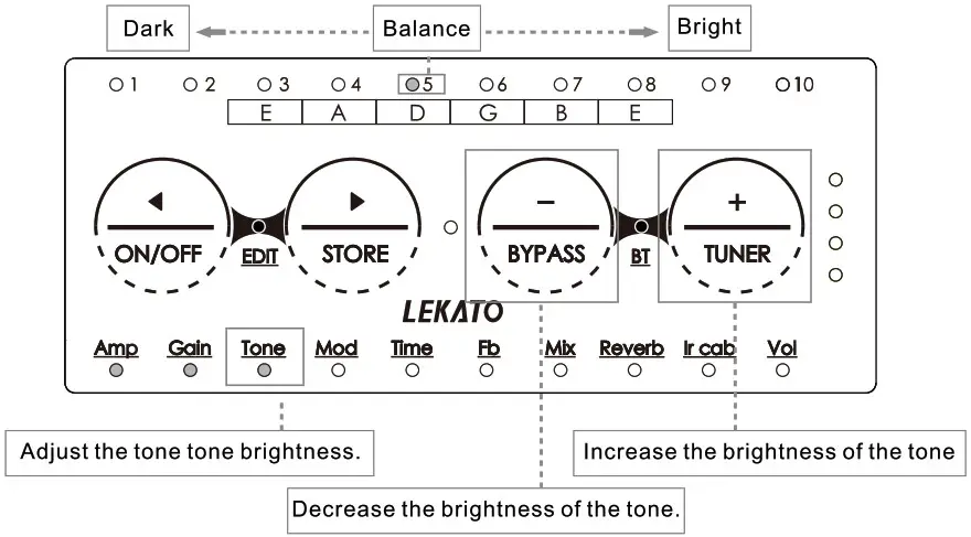 LEKATO PA 1 Headphone Mini Amplifier Speakers Combo - GAIN; gain adjustmen 2t